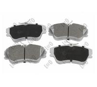 ABAKUS Brake Pad Set Disc Brake 231-01-176 for VW Reinforced