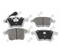 ABAKUS Brake Pad Set Disc Brake 231-01-179 For VW, 155/156.2mm