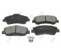 ABAKUS Brake Pad Set Disc Brake 231-01-253 For Citroën Peugeot Reinforced