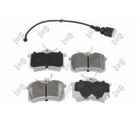 ABAKUS Brake Pad Set Disc Brake 231-02-107 For Seat VW