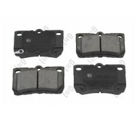 ABAKUS Brake Pad Set Disc Brake 231-02-120 For Lexus 88x58.2x15.5mm