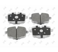 ABAKUS Brake Pad Set Disc Brake 231-02-170 For BMW, 116 mm, 17.8 mm