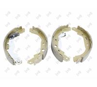 ABAKUS Brake Shoe Set 231-02-226 for Dacia Renault, Reinforced, With Lever