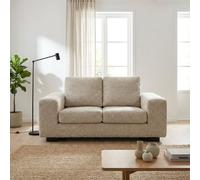 Abakus Direct Boston 2 Seater Sofa Basket Weave in Cream Abakus Direct Cream