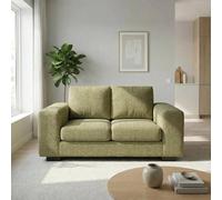 Abakus Direct Boston 2 Seater Sofa Basket Weave in Pale Green Abakus Direct Pale Green