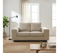 Abakus Direct Boston 2 Seater Sofa In Cream Basket Weave