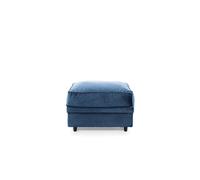 Abakus Direct Chicago Spill-Proof Velvet Footstool in Dark Blue Abakus Direct Dark Blue
