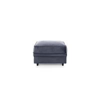 Abakus Direct Chicago Spill-Proof Velvet Footstool in Dark Grey Abakus Direct Dark Grey