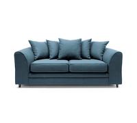 Abakus Direct Darcy 2 Seater Sofa in Smart Linen Fabric 4 colours in Teal Abakus Direct Teal