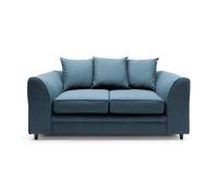 Abakus Direct Darcy 3 Seater Sofa in Smart Linen Fabric 4 colours in Teal Abakus Direct Teal