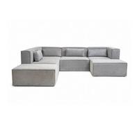 Abakus Direct Doris Basket Weave Ushape Sofa With Modular Comfort And Timeless Style