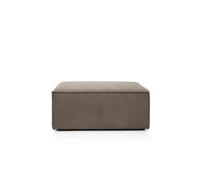 Abakus Direct Doris Footstool in Brown Cord Chenille Abakus Direct Brown