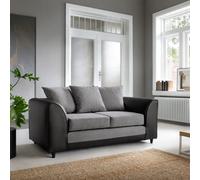 Abakus Direct Dylan 2 Seater Sofa In Cool Grey