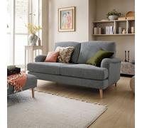 Abakus Direct Harper 2-Seater Sofa - Durable & Easy Clean Upholstery in Dark Grey Abakus Direct Dark Grey