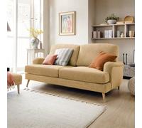 Abakus Direct Harper 3 Seater In Peanut Brown