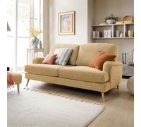 Abakus Direct Harper 3-Seater Sofa - Durable & Easy Clean Upholstery in Brown Abakus Direct Brown