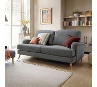 Abakus Direct Harper 3-Seater Sofa - Durable & Easy Clean Upholstery in Dark Grey Abakus Direct Dark Grey