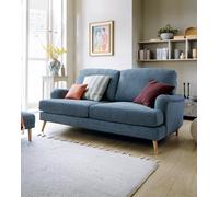 Abakus Direct Harper Collection 3 Seater In Dark Blue