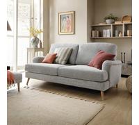Abakus Direct Harper Collection 3 Seater In Light Grey