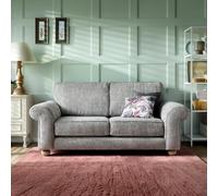 Abakus Direct Ingrid 2 Seater Sofa in Ash Grey in Mid Grey Abakus Direct Mid Grey