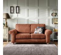 Abakus Direct Ingrid 2 Seater Sofa in Burnt Orange Abakus Direct Burnt Orange