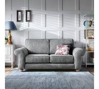 Abakus Direct Ingrid 2 Seater Sofa In Steel Grey