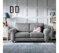 Abakus Direct Ingrid 2 Seater Sofa in Steel Grey in Dark Grey Abakus Direct Dark Grey