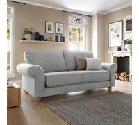 Abakus Direct Ingrid 3 Seater Sofa in Light Grey Abakus Direct Light Grey