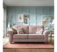 Abakus Direct Ingrid 3 Seater Sofa In Woodrose