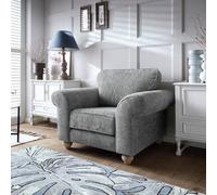 Abakus Direct Ingrid Collection Armchair In Steel Grey