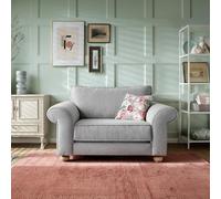 Abakus Direct Ingrid Collection Cuddle Chair in Light Grey Abakus Direct Light Grey