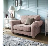 Abakus Direct Ingrid Collection Cuddle Chair in Woodrose in Rose Abakus Direct Rose