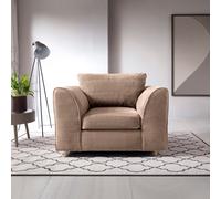 Abakus Direct Jumbo Armchair Brown Abakus Direct Brown