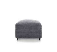 Abakus Direct Jumbo Footstool Grey Abakus Direct Grey