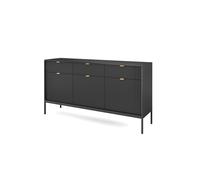 Abakus Direct Nova Sideboard 154cm in Black Abakus Direct Black