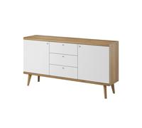 Abakus Direct Prime Sideboard 160cm in White Abakus Direct White