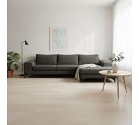 Abakus Direct Venice Corner Right Sofa with Deep Seats & Extra-wide Padded Arms in Charcoal Abakus Direct Charcoal