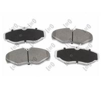 ABAKUS Disc Brake Pad Set 231-01-022 For Nissan Opel Reinforced, 18.4mm