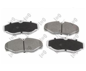 ABAKUS Disc Brake Pad Set 231-01-022 For Nissan Opel Reinforced, 18.4mm