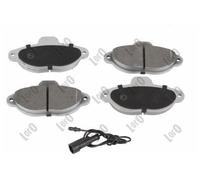 ABAKUS Disc Brake Pad Set 231-01-090 For Fiat Lancia Bendix 114.8x55.5x16.2mm