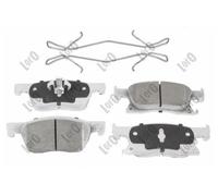 ABAKUS Disc Brake Pad Set 231-01-255 For Opel Teves ECE R90 155.2x19.8mm