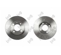 ABAKUS Front Brake Disc 231-03-047-2 Audi Seat VW, Solid 2-Piece 239x12mm