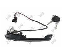 ABAKUS Front Left Exterior Door Handle 132-053-013 For VW Black, 3A0837207C
