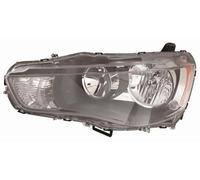 ABAKUS Headlight 214-1198R-LDEM2 Right For Mitsubishi With Turn Signal ECE
