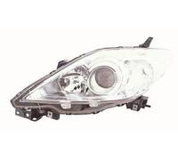 ABAKUS Headlight 216-1157R-LDEM1 Right For Mazda, Chrome, H7/HB3
