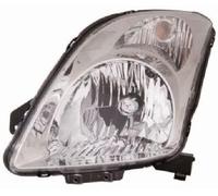 ABAKUS Headlight 218-1134R-LD-E1 For Suzuki Right Side Chrome Housing H4