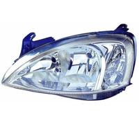 ABAKUS Headlight 442-1125L-LDEMN Left Electric For Opel Up To 2002