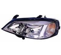 ABAKUS Headlight 442-1128R-LD-EM Right For Opel Chrome Housing D2S/H7