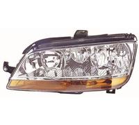 ABAKUS Headlight 661-1144L-LDEMF Left for Fiat, Without Bulb, With LWR Motor