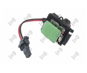 ABAKUS Interior Blower Resistance 133-042-021 For Renault 2-Pole